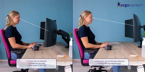 Infographic: Juiste installatie van monitorarm