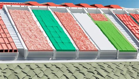 illustratie van verschillende isolatiemethoden voor garage