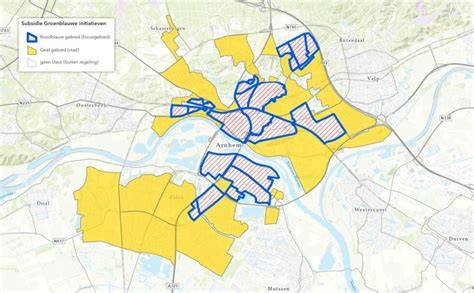 Infographic: Subsidiegroei en focusgebieden in Arnhem met 65% subsidie