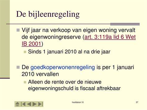 Infographic: Overzicht bijleenregeling, eigenwoningreserve en box 3