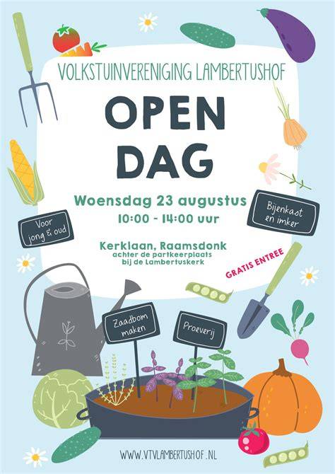 Open Dag poster Vreedenhoff