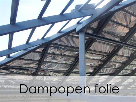 infographic: ventilatiespouw, dampopen folie, en montagevolgorde