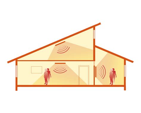 Schema dat de werking van infrarood verwarming vergelijkt met conventionele luchtverwarming.