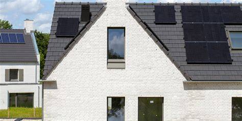 Witte gevelbekleding en kleurpalet voor gevels: voorbeeld en best practices