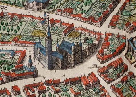 Symbolische kaart van de huidige Grote Markt