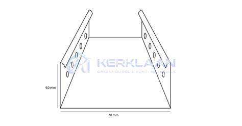 Schema kabelgoot ophangsysteem