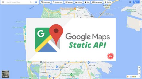 Voorbeeldklasse voor Google Static Map API