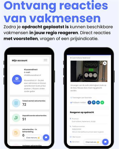 Vergelijken van vakmensen