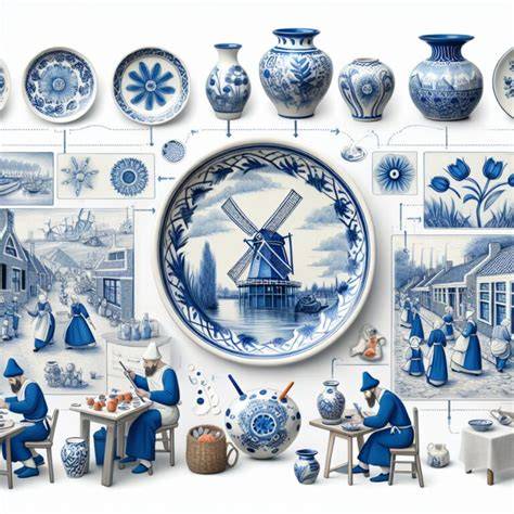 Infographic: Ontstaan en hoogtepunten van Delfts Blauw