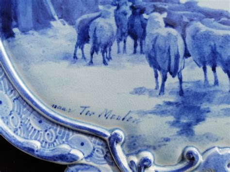 Historische afbeelding: De Porceleyne Fles en nieuw Delfts