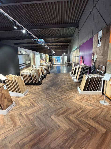Showroom Marmoleum-categorie bij eenvloerenwinkel