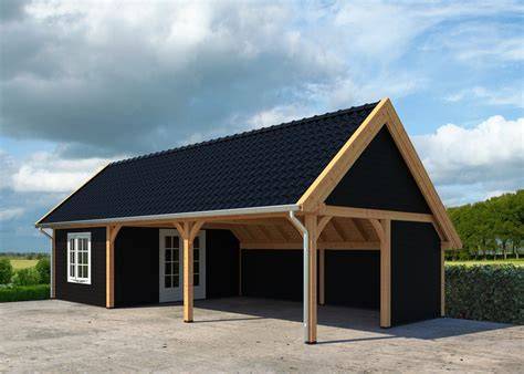 Illustratie: voordelen van kapschuur carport
