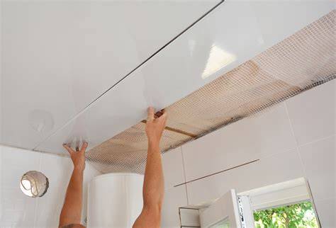 Infographic over kunststof plafond types en onderhoud