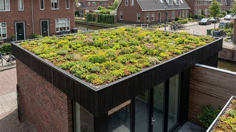 Groendak op plat dak: voorbeelden en prijsrichtlijnen