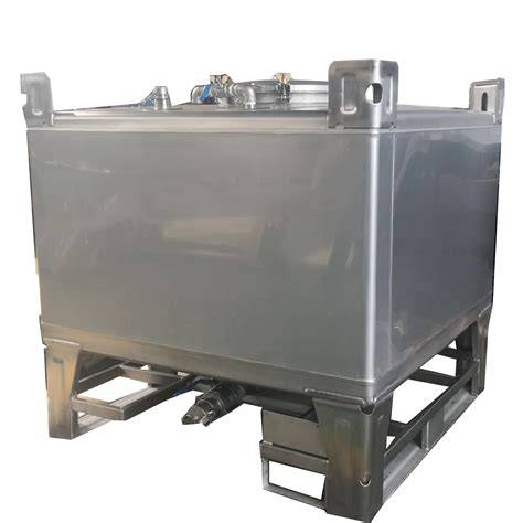 RVS tank voor water met lasnaden