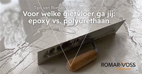 Infographic: Vergelijking epoxy vs polyurethaan voor horeca