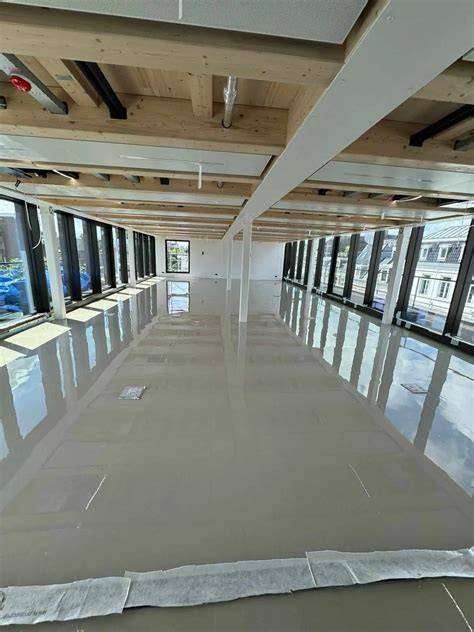 Installatieproces gietvloer stappen