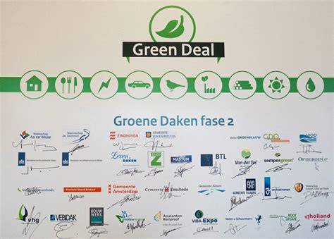 Diagram: Ketenpartners Green Deal Groene Daken