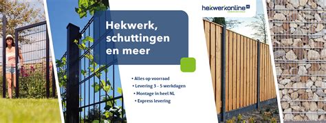 Infographic: Verschillende types schuttingen en kenmerken