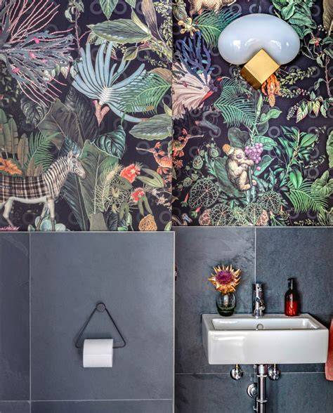 Exotisch palmbehang en junglepatronen infographic