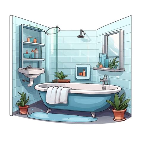 Illustratie van een badkamer die wordt gerenoveerd zonder sloopwerkzaamheden, met focus op het aanbrengen van wandpanelen en nieuwe armaturen.