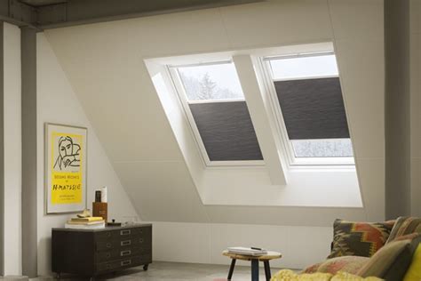 Overzicht van verschillende raamdecoratie opties voor VELUX dakramen
