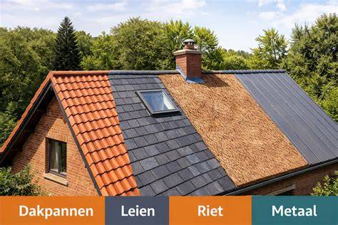 Infographic: Verschillende soorten dakbedekking en hun levensduur