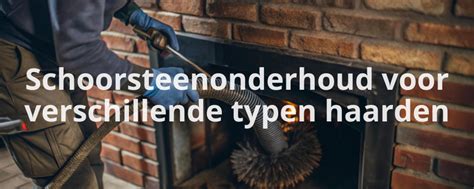 Schoorsteenonderhoud checklist en grafiek