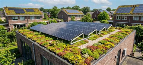 Diagram: Gewichtsinformatie van sedumdak vs. zonnepanelen op dakconstructie
