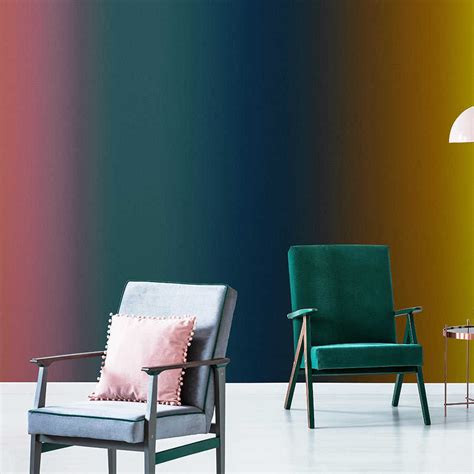 Infographic: structuur en kleurenspectrum van metal-look behang