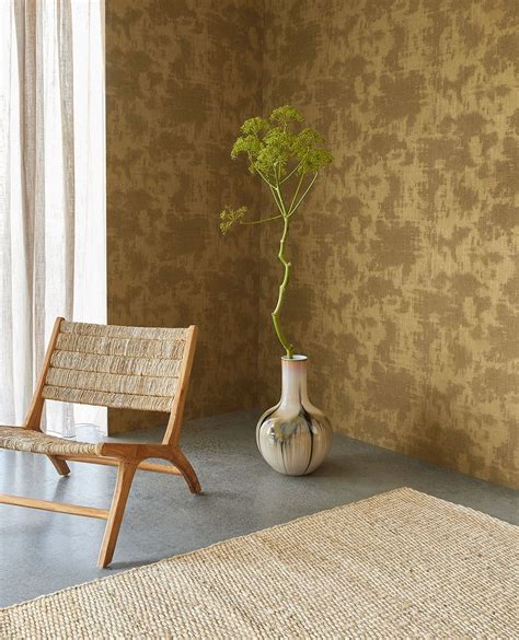 Voorbeeld van natuurlijk behang met grasweefsel textuur