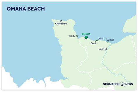 Omaha Beach en verdedigingseenheden langs de kust