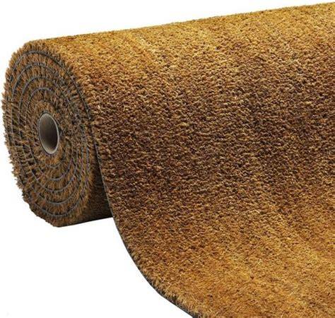 Kokosmatten: natuurlijke vezels, schrapend vermogen, vochtgevoelig bij natte omstandigheden