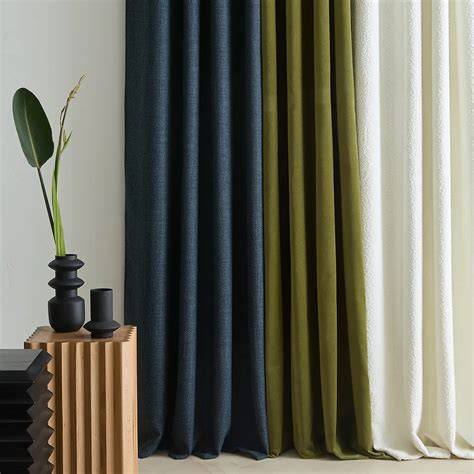 Gordijn- en textuurcombinaties