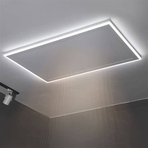 Infraroodpaneel geplaatst aan plafond op ca. 2,5-2,6 meter hoogte in badkamer
