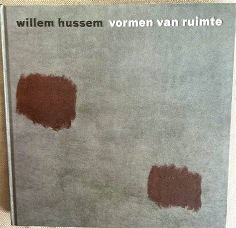 Foto van het notitie-/schetsboek met gedicht van Willem Hussem op de voorkant