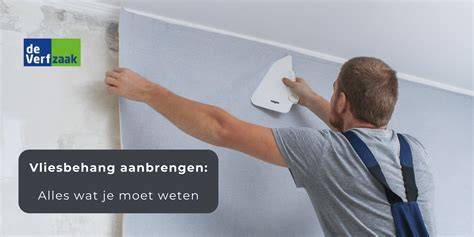 Infographic: Stappenplan vliesbehang aanbrengen