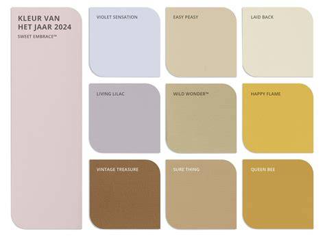 Kleur- en patroonkaart van Super Fresco Easy
