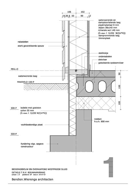 Detailtekeningen HSB-wanden en kozijnkoppelingen