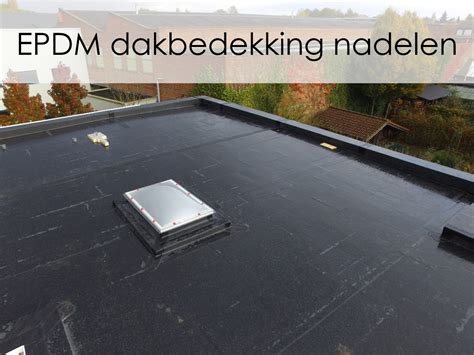 Infografiek: Voordelen en Nadelen van EPDM dakbedekking
