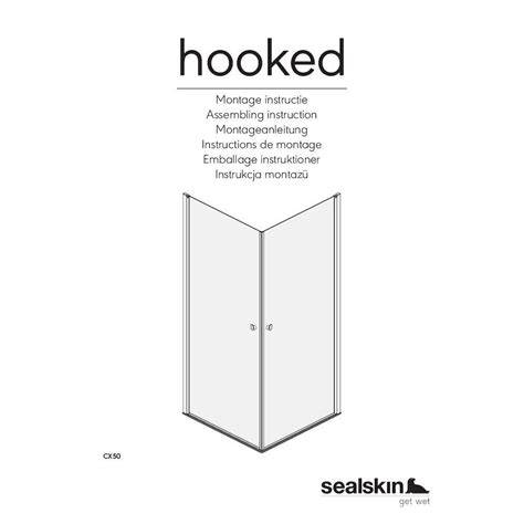 Infographic: Montage-stappen Sealskin douchecabine 100x100
