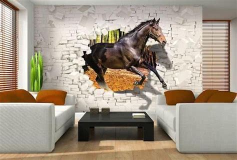 Voorbeelden van bruin fotobehang die een saaie muur transformeren tot een blikvanger.