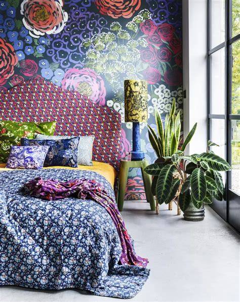 Bloemenprints interieur