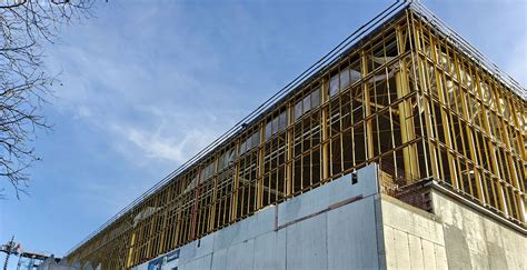 Schema ventilatieafstand achter Trespa-paneel