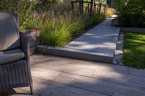 GeoCeramica terras met houtlook en natuursteenlook