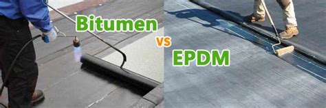 Diagram: EPDM vs Bitumen levensduur en kosten