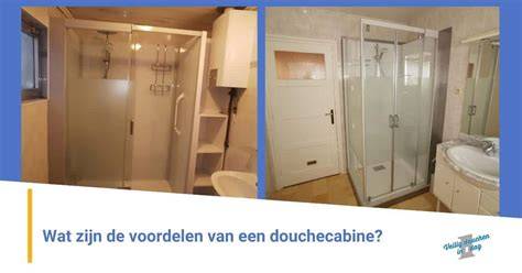 Infographic: voordelen van een complete douchecabine vs traditioneel douchegedeelte