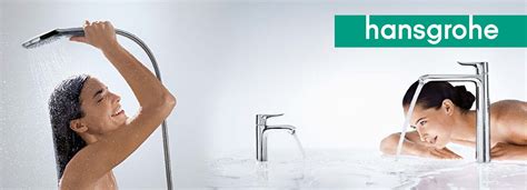 Schema van de Select-knop functionaliteit op Hansgrohe kranen