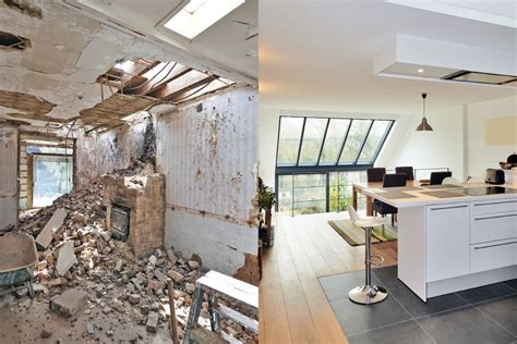 Foto: Voor en na renovatie van parketvloer