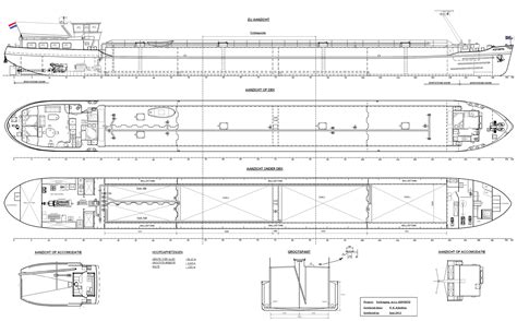 Schematische weergave van verschillende onderdelen van een boot waar plamuur kan worden toegepast (romp, dek, interieur).